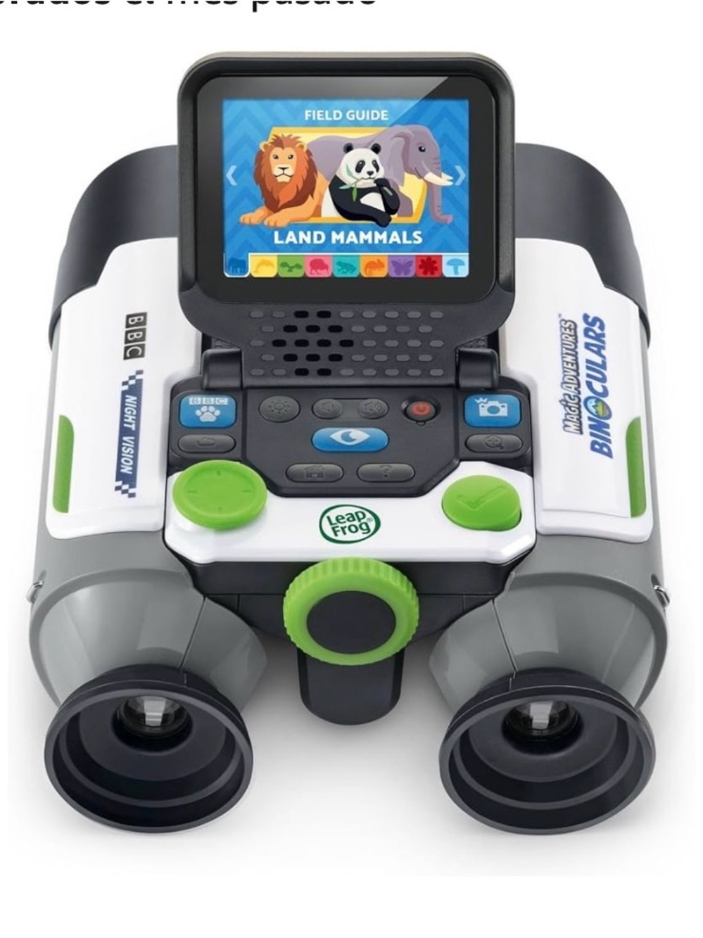 LeapFrog Magic Adventure Binoculars With Screen Capture Night Vision Conditions